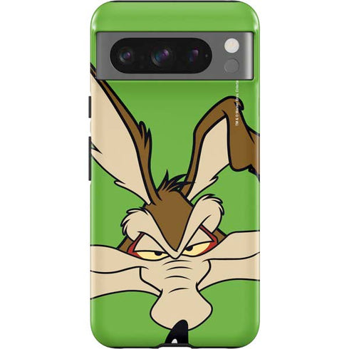 Looney Tunes Wile E Coyote Zoomed In Google Pixel 8 Pro Impact Case